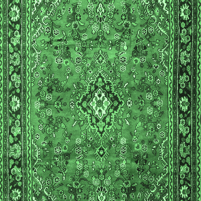 Persian Emerald Green Traditional Rug, tr2781emgrn