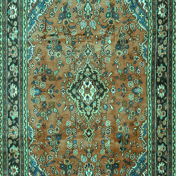 Persian Turquoise Traditional Rug, tr2781turq