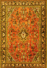 Persian Yellow Traditional Rug, tr2781yw