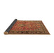Sideview of Persian Brown Traditional Rug, tr2781brn