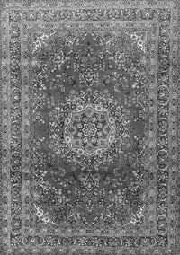 Medallion Gray Traditional Rug, tr2784gry