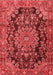 Medallion Red Traditional Area Rugs