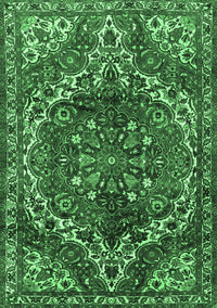Persian Emerald Green Traditional Rug, tr2786emgrn