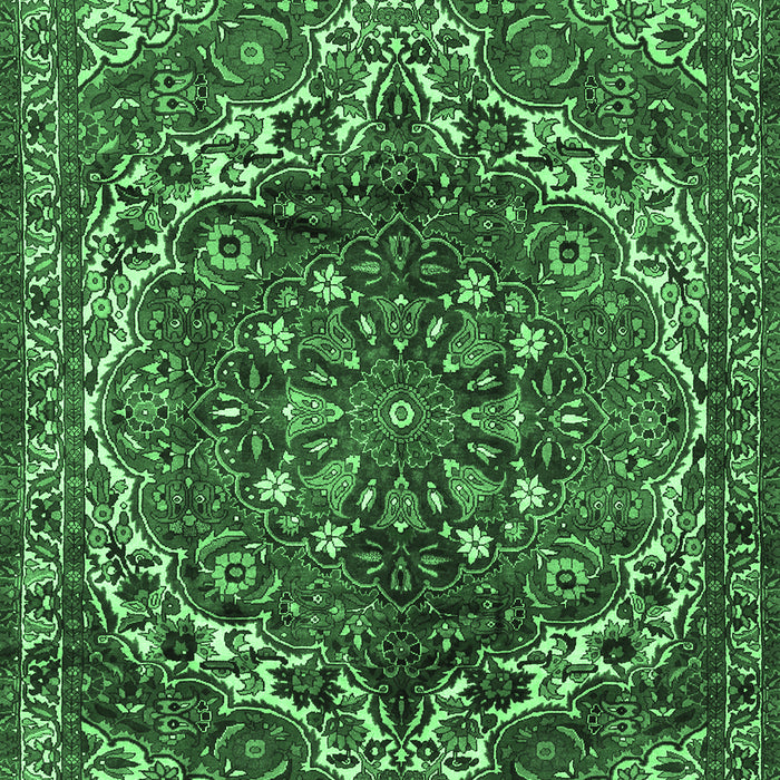 Persian Emerald Green Traditional Rug, tr2786emgrn