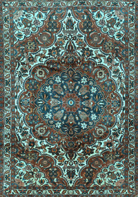 Persian Light Blue Traditional Rug, tr2786lblu