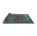 Sideview of Medallion Light Blue Traditional Rug, tr2787lblu