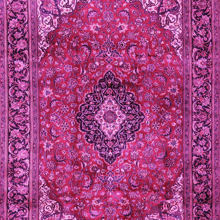 Medallion Pink Traditional Rug, tr2787pnk