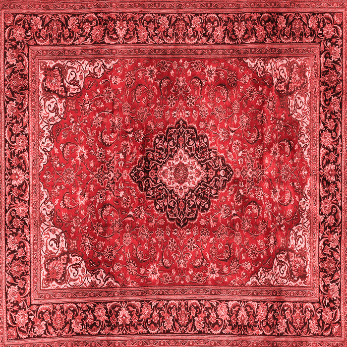 Medallion Red Traditional Rug, tr2787red