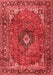 Medallion Red Traditional Area Rugs