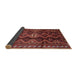 Sideview of Traditional Chestnut Brown Persian Rug, tr2788