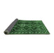 Sideview of Persian Emerald Green Traditional Rug, tr2788emgrn