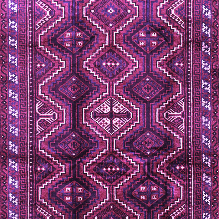 Machine Washable Persian Purple Traditional Area Rugs, wshtr2788pur
