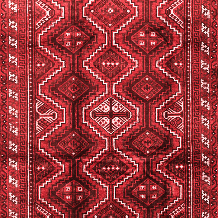 Machine Washable Persian Red Traditional Rug, wshtr2788red