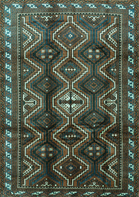 Persian Turquoise Traditional Rug, tr2788turq