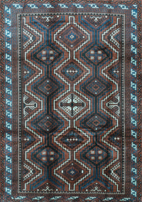 Persian Light Blue Traditional Rug, tr2788lblu