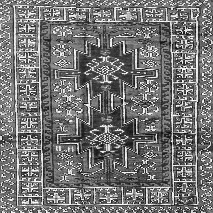 Serging Thickness of Persian Gray Traditional Rug, tr2789gry