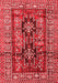 Persian Red Traditional Area Rugs