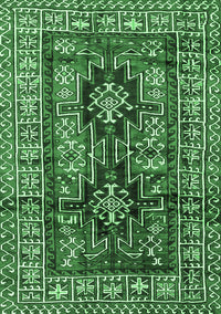 Persian Emerald Green Traditional Rug, tr2789emgrn