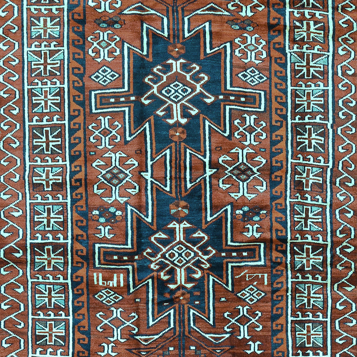 Machine Washable Persian Light Blue Traditional Rug, wshtr2789lblu