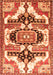 Persian Orange Traditional Rug, tr278org