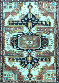 Persian Light Blue Traditional Rug, tr278lblu
