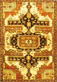 Persian Yellow Traditional Rug, tr278yw