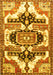 Persian Yellow Traditional Rug, tr278yw