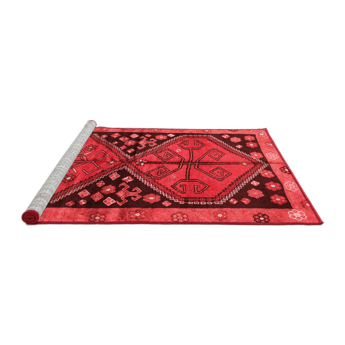 Traditional Red Washable Rugs