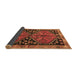 Sideview of Persian Brown Traditional Rug, tr2791brn