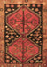 Machine Washable Persian Brown Traditional Rug, wshtr2791brn