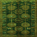 Serging Thickness of Persian Green Traditional Rug, tr2792grn