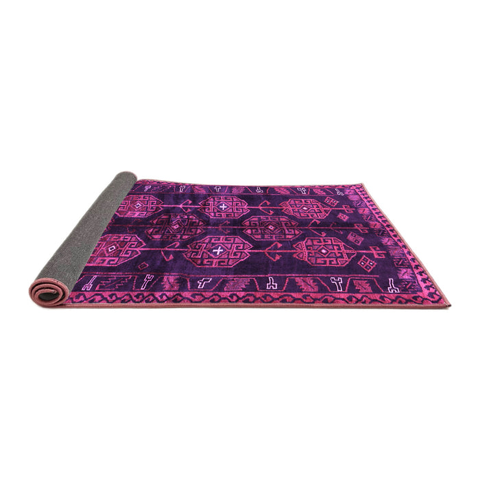 Sideview of Persian Purple Traditional Rug, tr2792pur