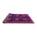 Sideview of Persian Purple Traditional Rug, tr2792pur