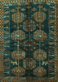 Persian Turquoise Traditional Rug, tr2792turq