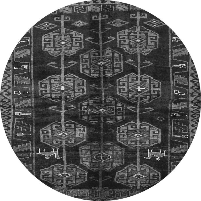 Machine Washable Persian Gray Traditional Rug, wshtr2792gry