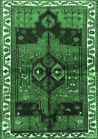 Persian Emerald Green Traditional Rug, tr2793emgrn