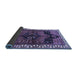 Sideview of Persian Blue Traditional Rug, tr2793blu