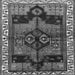 Serging Thickness of Persian Gray Traditional Rug, tr2793gry