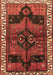 Machine Washable Persian Brown Traditional Rug, wshtr2793brn