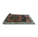 Sideview of Persian Light Blue Traditional Rug, tr2793lblu