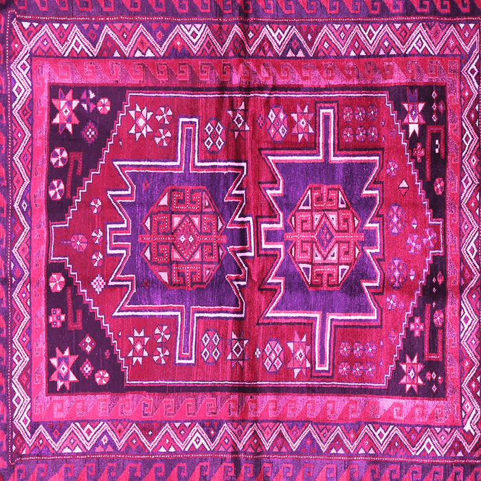 Square Persian Pink Traditional Rug, tr2795pnk