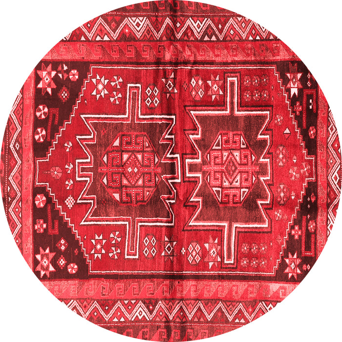 Machine Washable Persian Red Traditional Rug, wshtr2795red