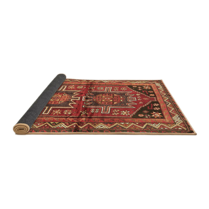 Sideview of Persian Brown Traditional Rug, tr2795brn
