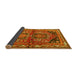 Sideview of Persian Yellow Traditional Rug, tr2795yw
