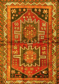 Persian Yellow Traditional Rug, tr2795yw