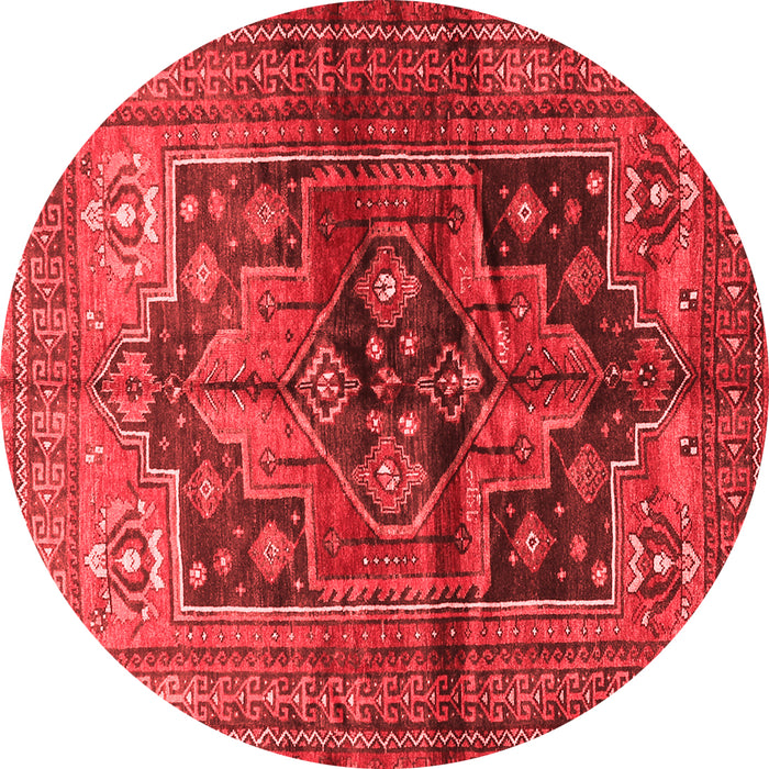 Machine Washable Persian Red Traditional Rug, wshtr2796red