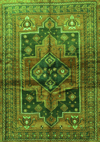 Persian Green Traditional Rug, tr2796grn