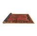 Sideview of Persian Brown Traditional Rug, tr2797brn