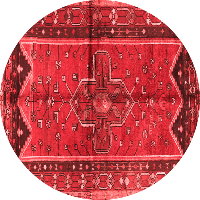 Machine Washable Persian Red Traditional Rug, wshtr2797red