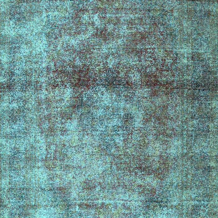Machine Washable Persian Light Blue Traditional Rug, wshtr2798lblu